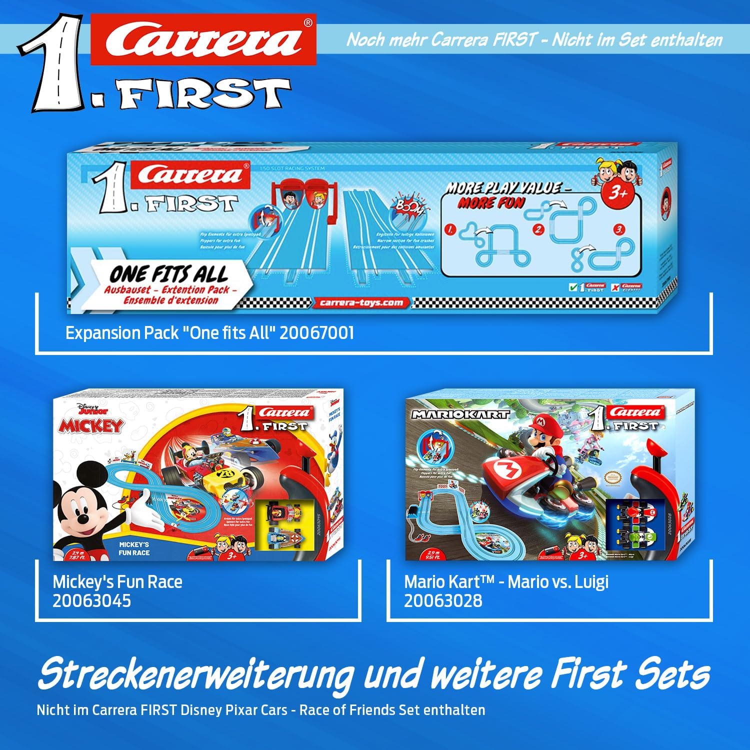 Carrera FIRST Disney Pixar Cars – Race of Friends 20063037