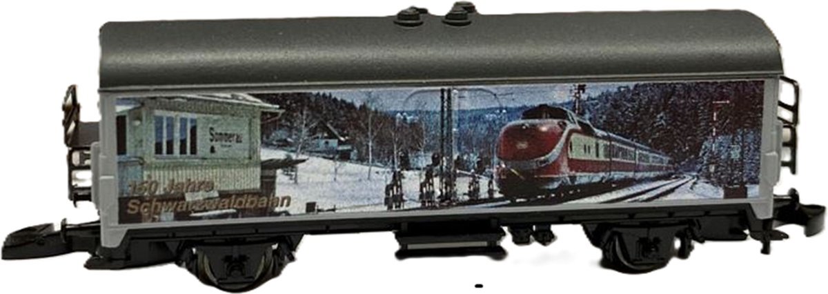 Märklin 80133 Z Gedeckter Güterwagen mit Bildmotiv TEE / VT 137 Eisenbahn, Transport, Fahrzeug, Zug