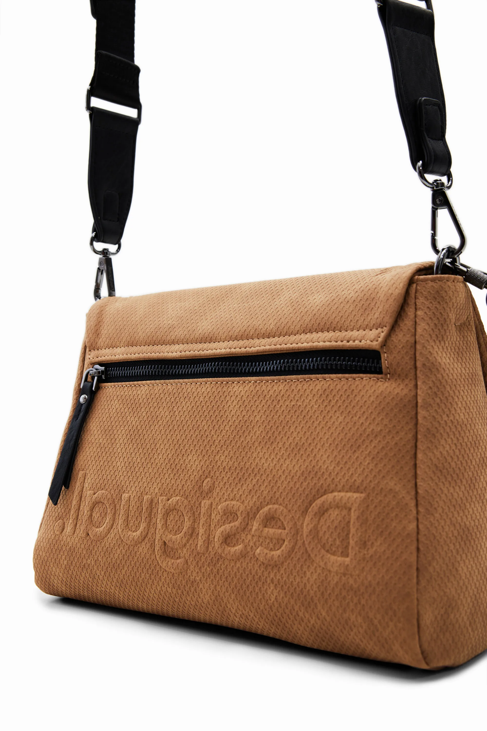 Desigual Damen Handtasche 22WAXP99 - Braun Kunstleder Desigual Damen Handtasche 22WAXP99 - Braun Kunstleder