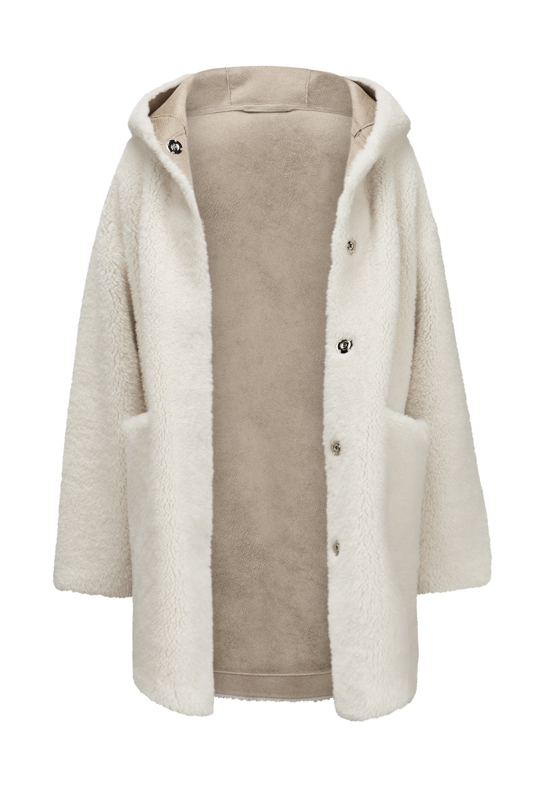Milestone MSUma Damen Mantel - Creme