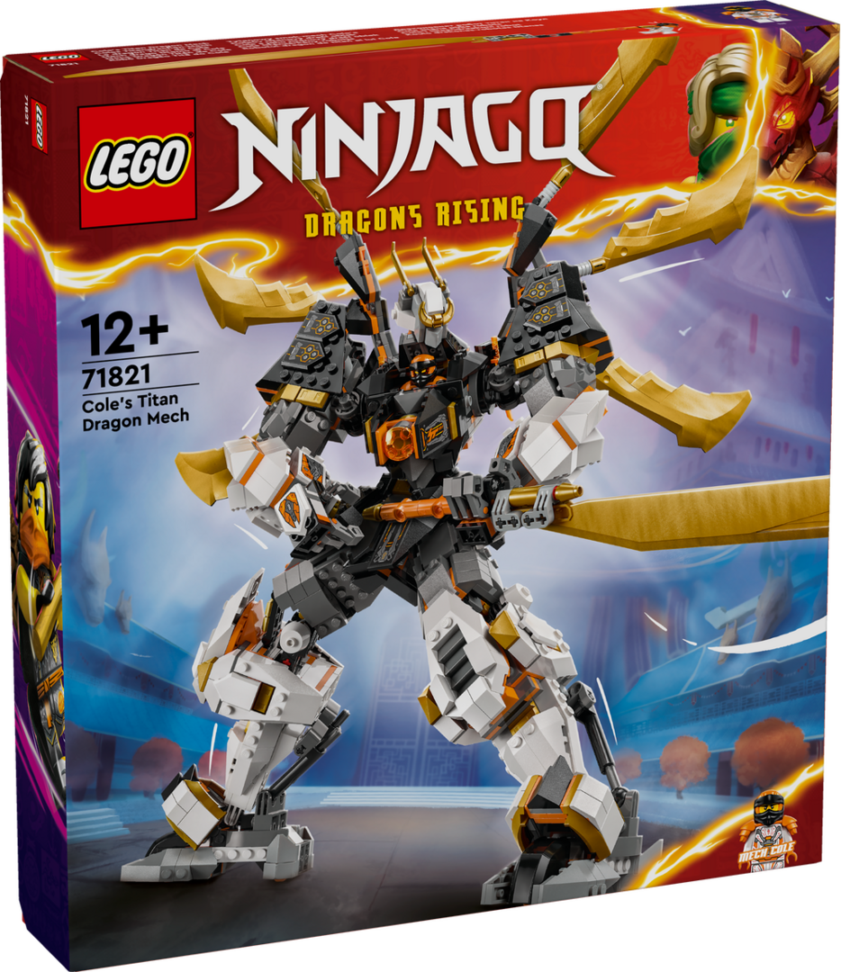 LEGO 71821 NINJAGO® Coles Titandrachen-Mech LEGO, 71821, NINJAGO®, Coles, Titandrachen-Mech, Roboter, Apidae, Wirbellose, Person, Hummel
