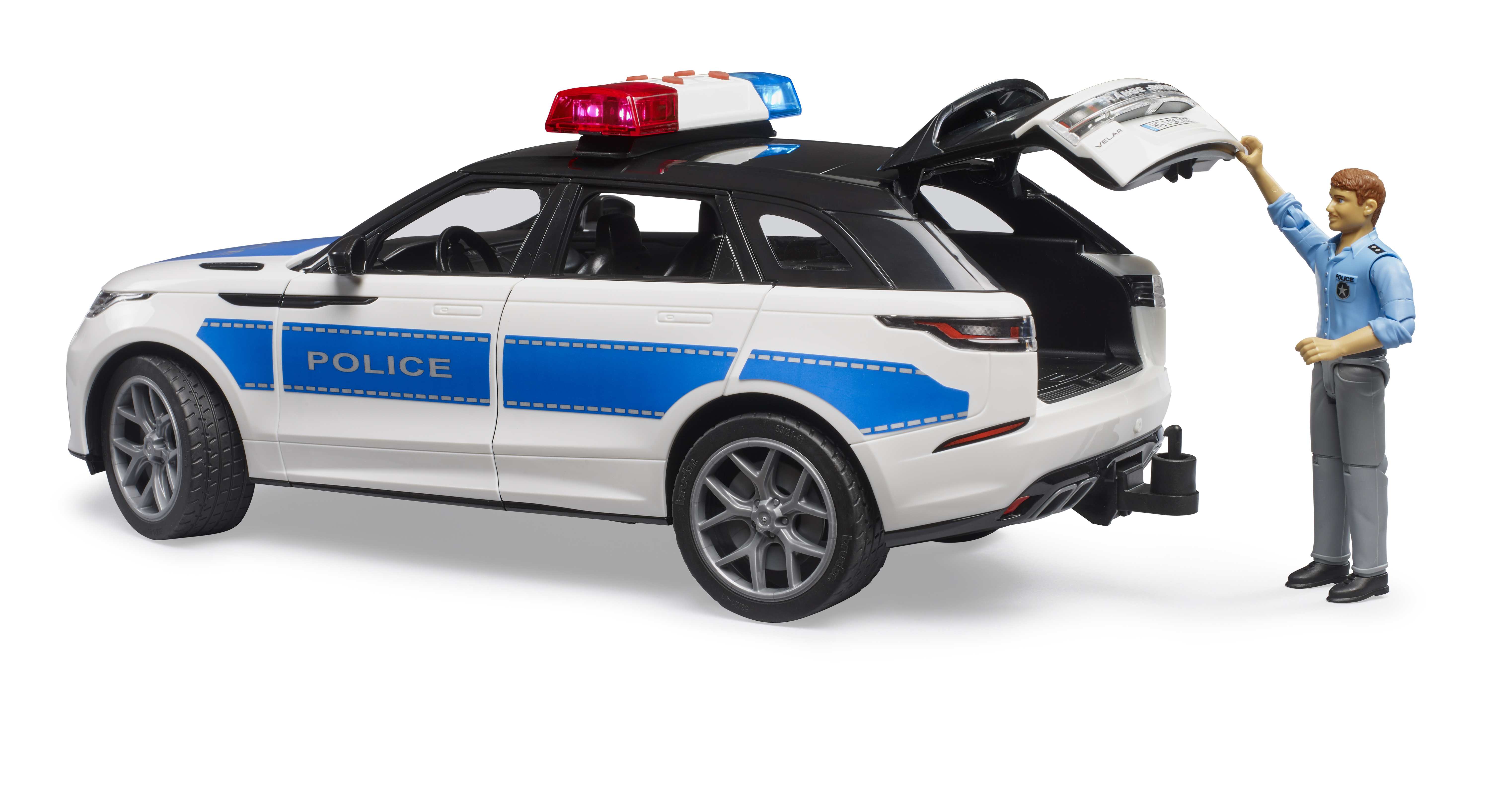BRUDER 02890 - Range Rover Velar Polizeifahrzeug mit Polizist - Bild 4