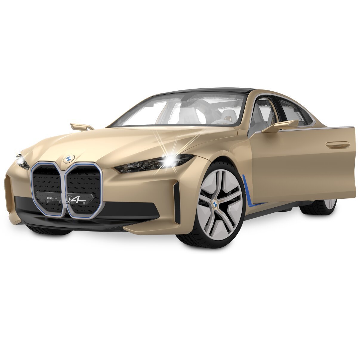 JAMARA BMW i4 Concept 1:14 gold 2,4GHz Tür manuell ab 6 Jahren JAMARA BMW i4 Concept 1:14 gold 2,4GHz Tür manuell ab 6 Jahren