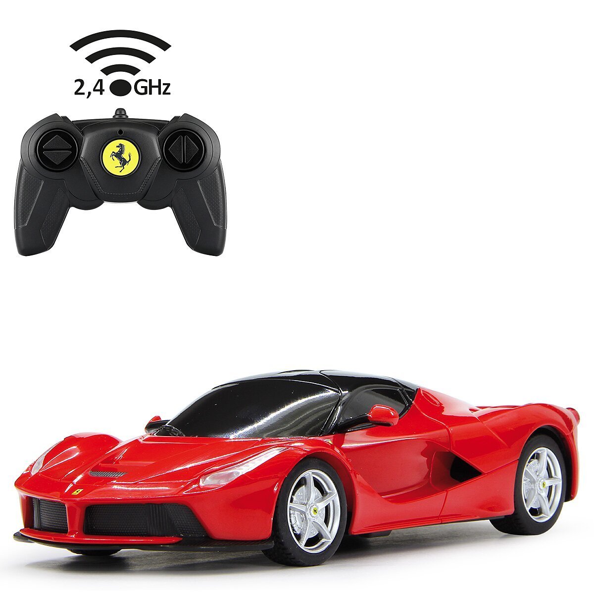 JAMARA Ferrari LaFerrari 1:24 rot 2,4GHz ab 6 Jahren JAMARA Ferrari LaFerrari 1:24 rot 2,4GHz ab 6 Jahren