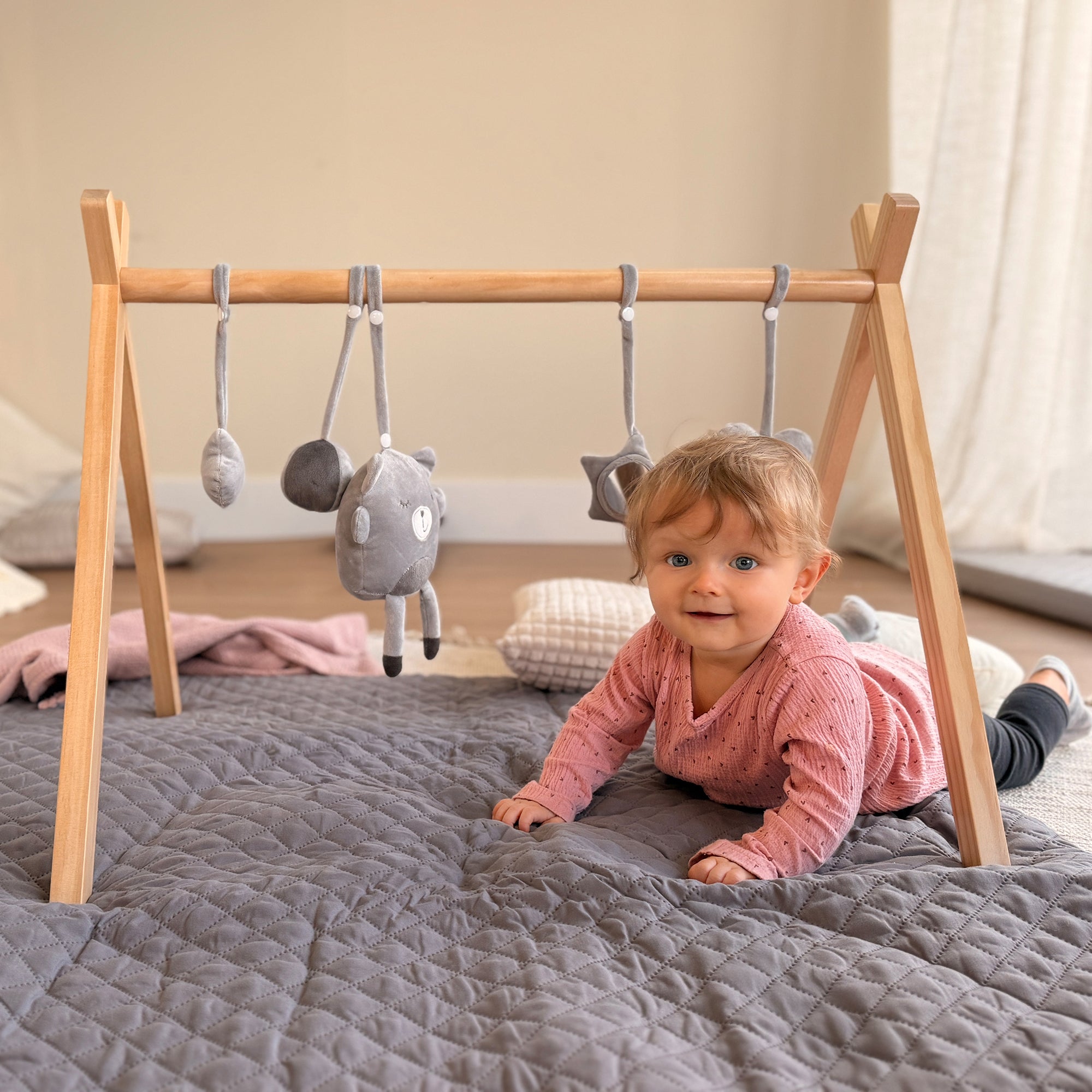 Roba 440100NA Spieltrapez natur lackiert – Motorik & Lernen - Bild 10 Roba 440100NA Spieltrapez natur lackiert – Motorik & Lernen - Produktbild 10