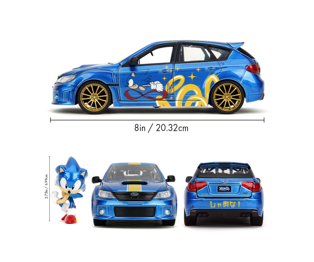 Jada Sonic 2012 Subaru Impreza WRX STI 1:24