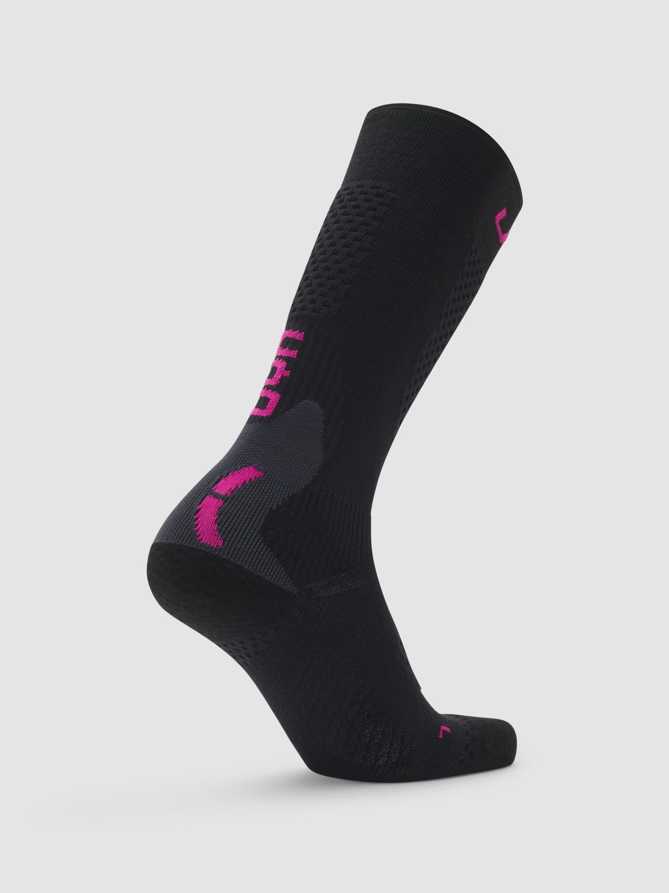 UYN Damen Skisocken One Alpine Merino S100378B093 - Schwarz/Pink UYN Damen Skisocken One Alpine Merino S100378B093 - Schwarz/Pink