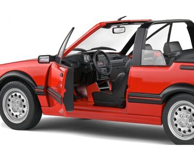 Schuco_Peugeot_205_Cabrio_Rot_1:18_421189000, Auto, Jeep, Transport, Fahrzeug