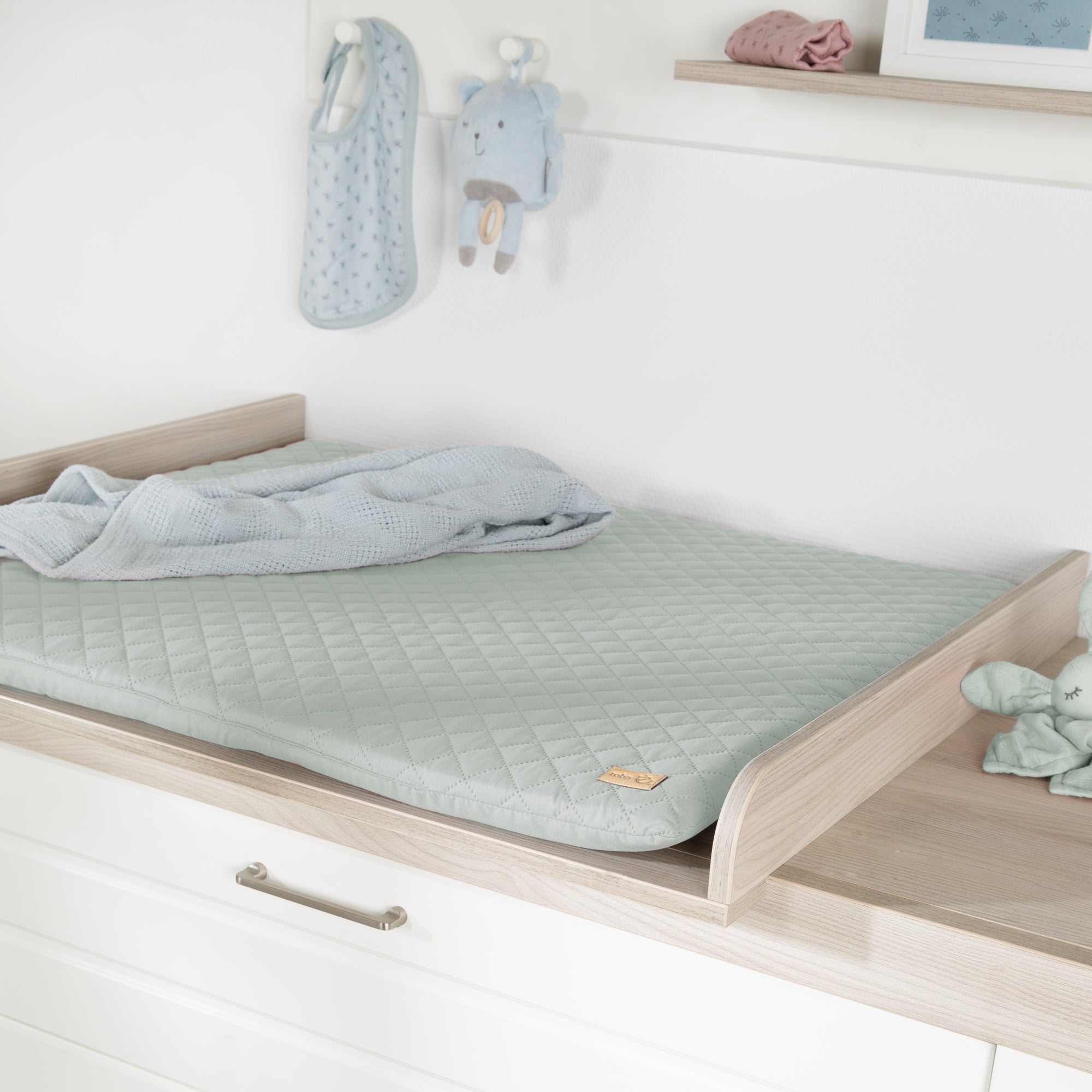 Roba 308121V241 Wickelauflage roba Style grün frosty green – Wickelauflagen - Bild 2 Roba 308121V241 Wickelauflage roba Style grün frosty green – Wickelauflagen - Produktbild 2