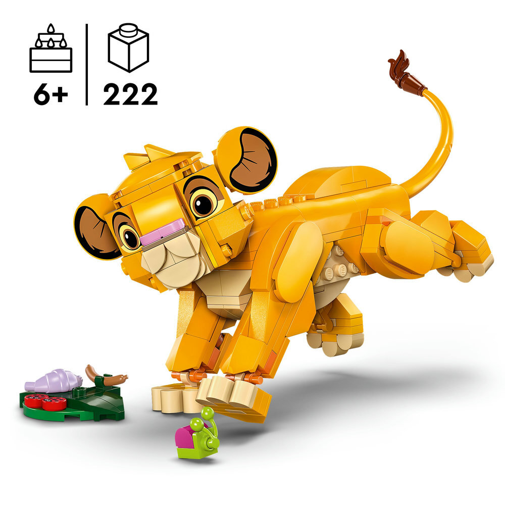 LEGO® Disney Simba, das Löwenjunge des Königs 43243 Spielzeug
