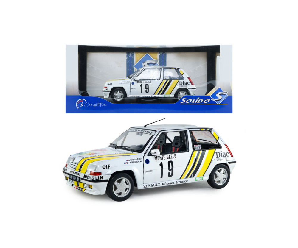 Solido 1:18 Renault 5 GT Turbo #19 weiss