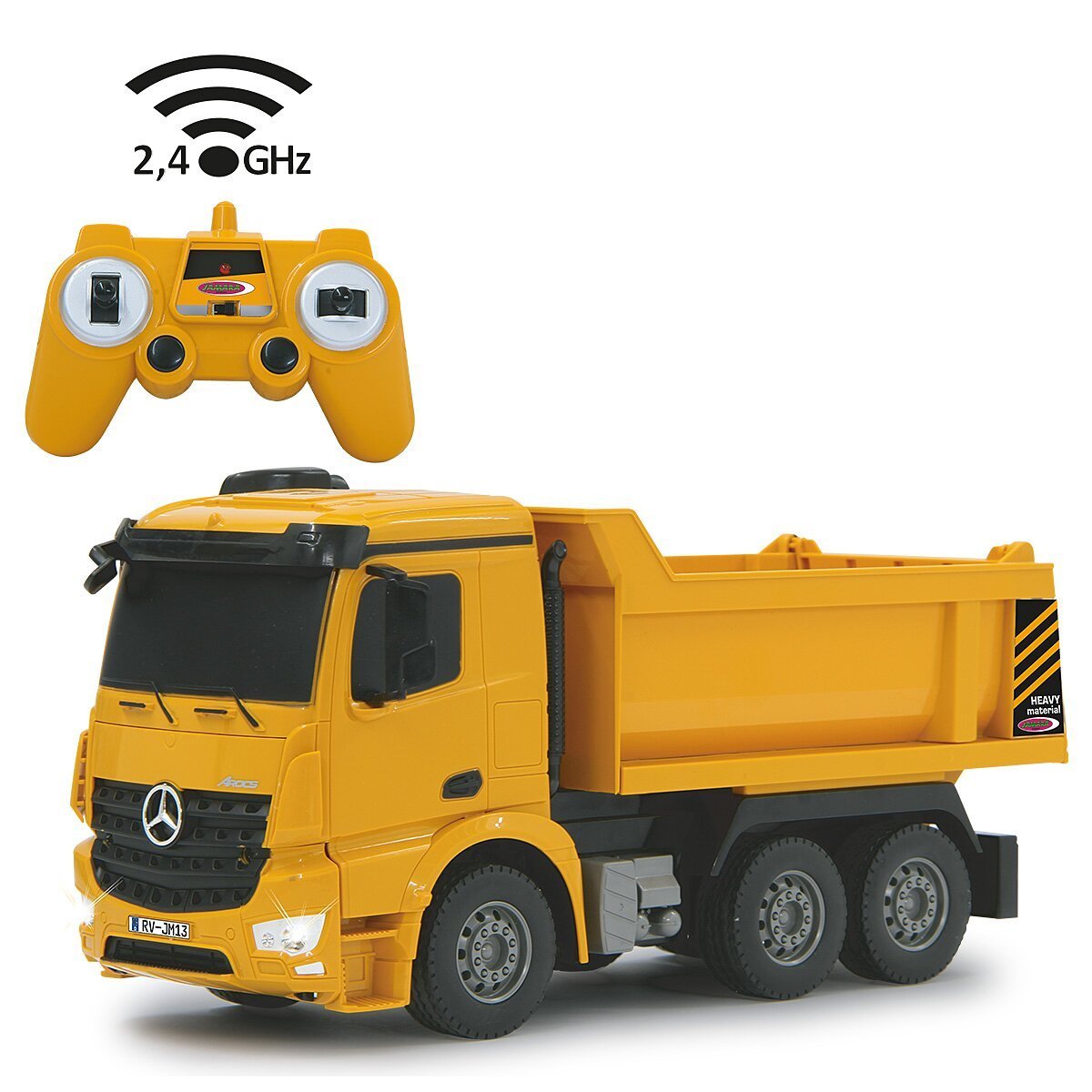 JAMARA Muldenkipper Mercedes-Benz Arocs 1:26 2,4GHz ab 6 Jahren JAMARA Muldenkipper Mercedes-Benz Arocs 1:26 2,4GHz ab 6 Jahren