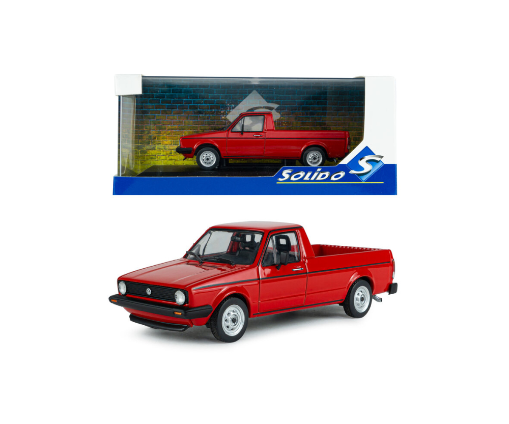 Solido 1:43 VW Caddy MK1 rot 1982 Solido 1:43 VW Caddy MK1 rot 1982