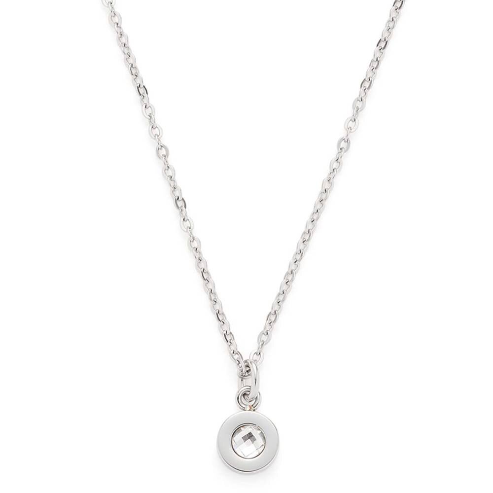 Leonardo, 22872, Halskette, Isa, Sommer, Stahl/Klar, Zubehor, Schmuck, Halskette, Diamant, Anhänger