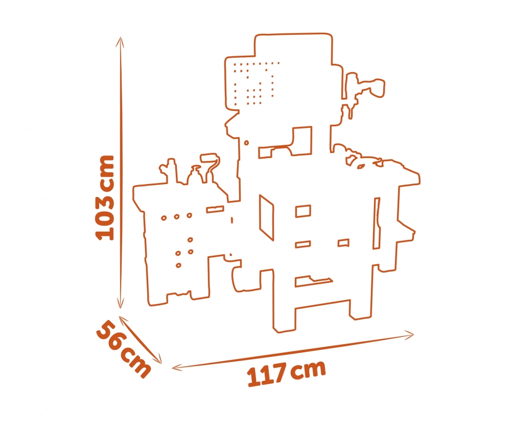 Smoby Smoby Black+Decker Werkbank Mega Center Smoby Smoby Black+Decker Werkbank Mega Center