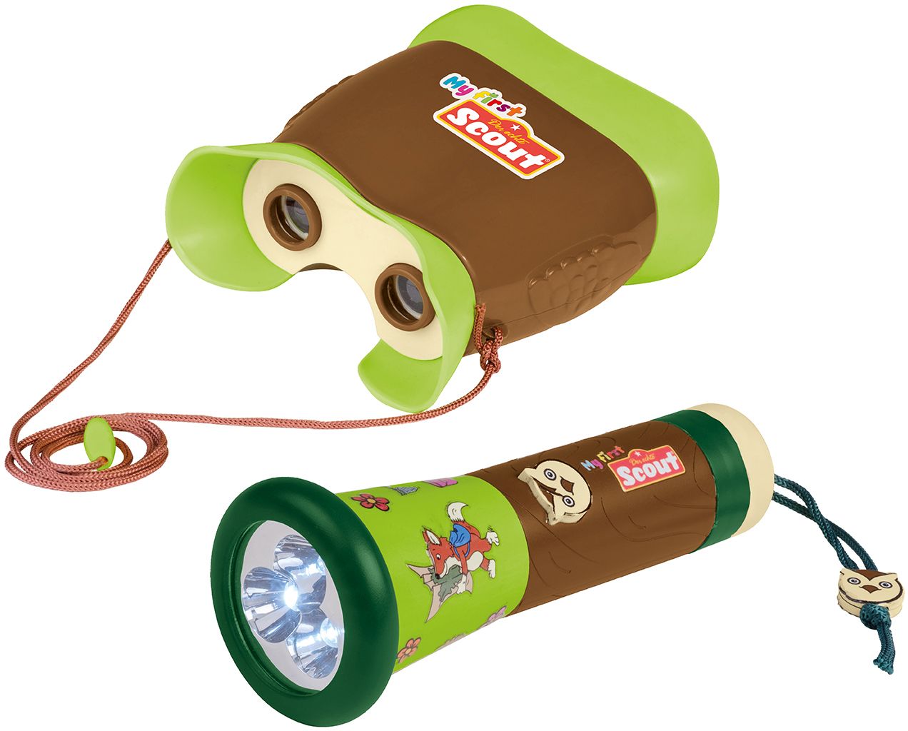 My, first, Scout, Fernglas, und, Taschenlampe
