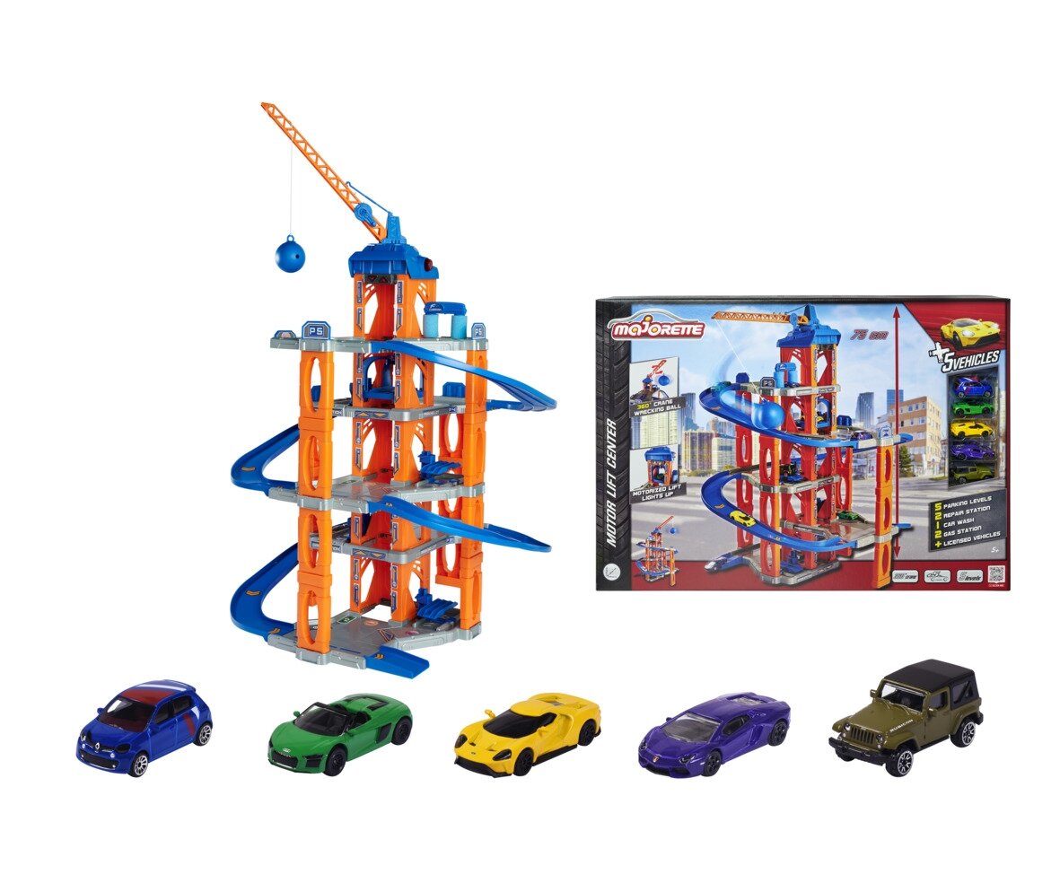 Majorette Motor Lift Center + 5 Cars 212059987 Majorette, Motor, Lift, Center, +, 5, Cars, 212059987, Spielzeug, Spielbereich, Auto, Spielbereich, im, Freien, Draußen