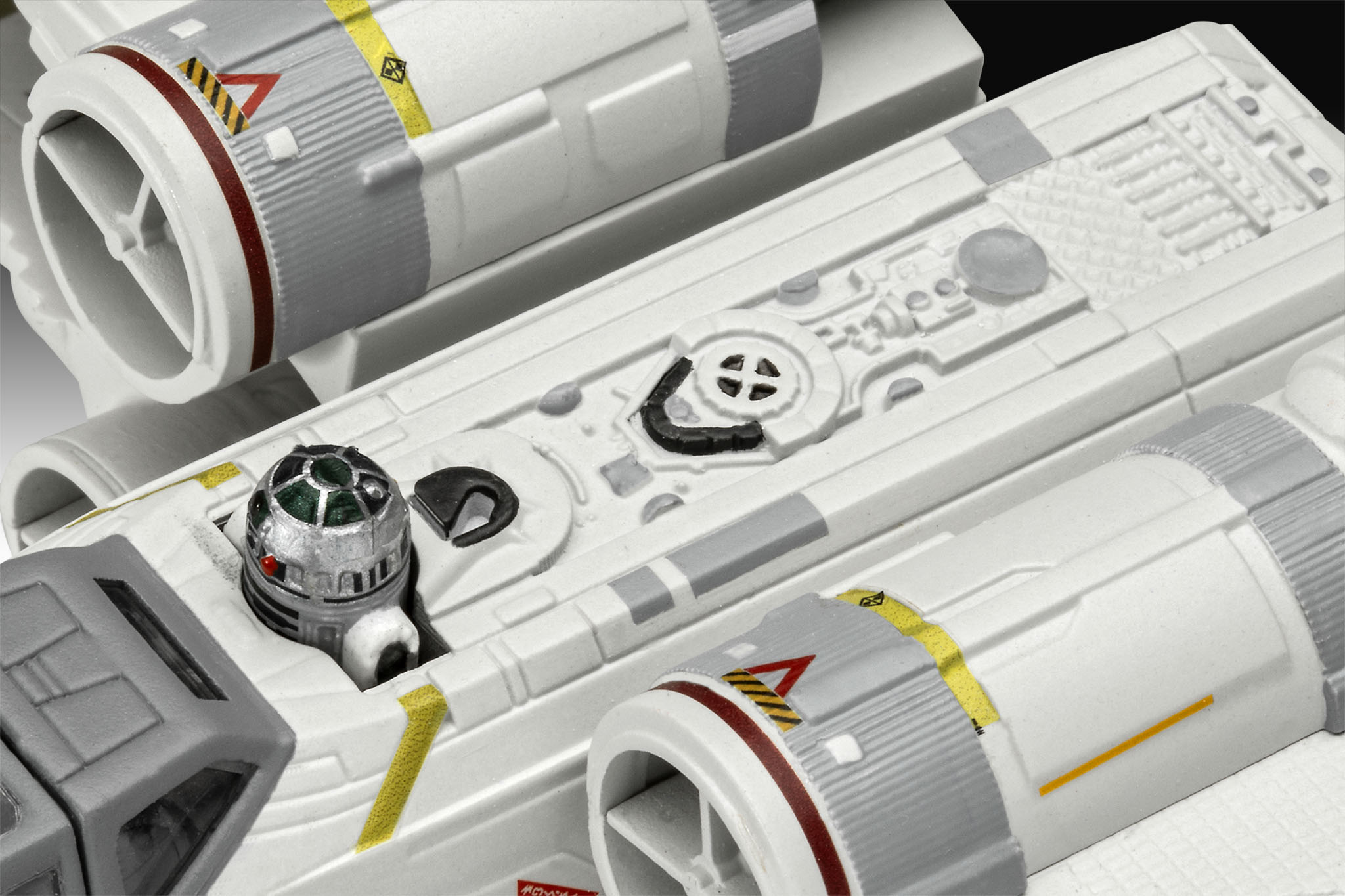 Revell 06790 Carson Teva's X-Wing Fighter Mandalorian Leichtmetallfelge, Rad, Klebeband, CAD-Diagramm, Diagramm