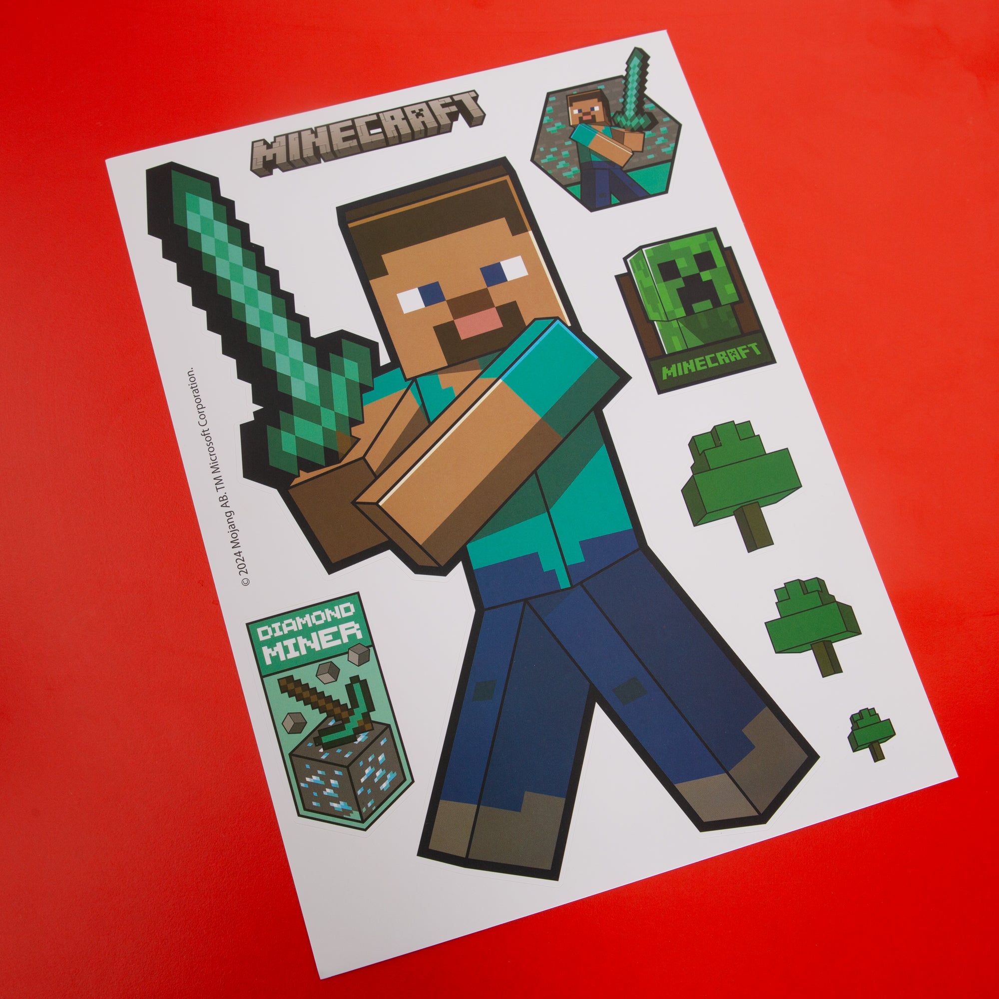 Roba 884401MC WANDTATTOOS, STICKER MINECRAFT-CHARAKTER – Sonstiges - Produktbild 5