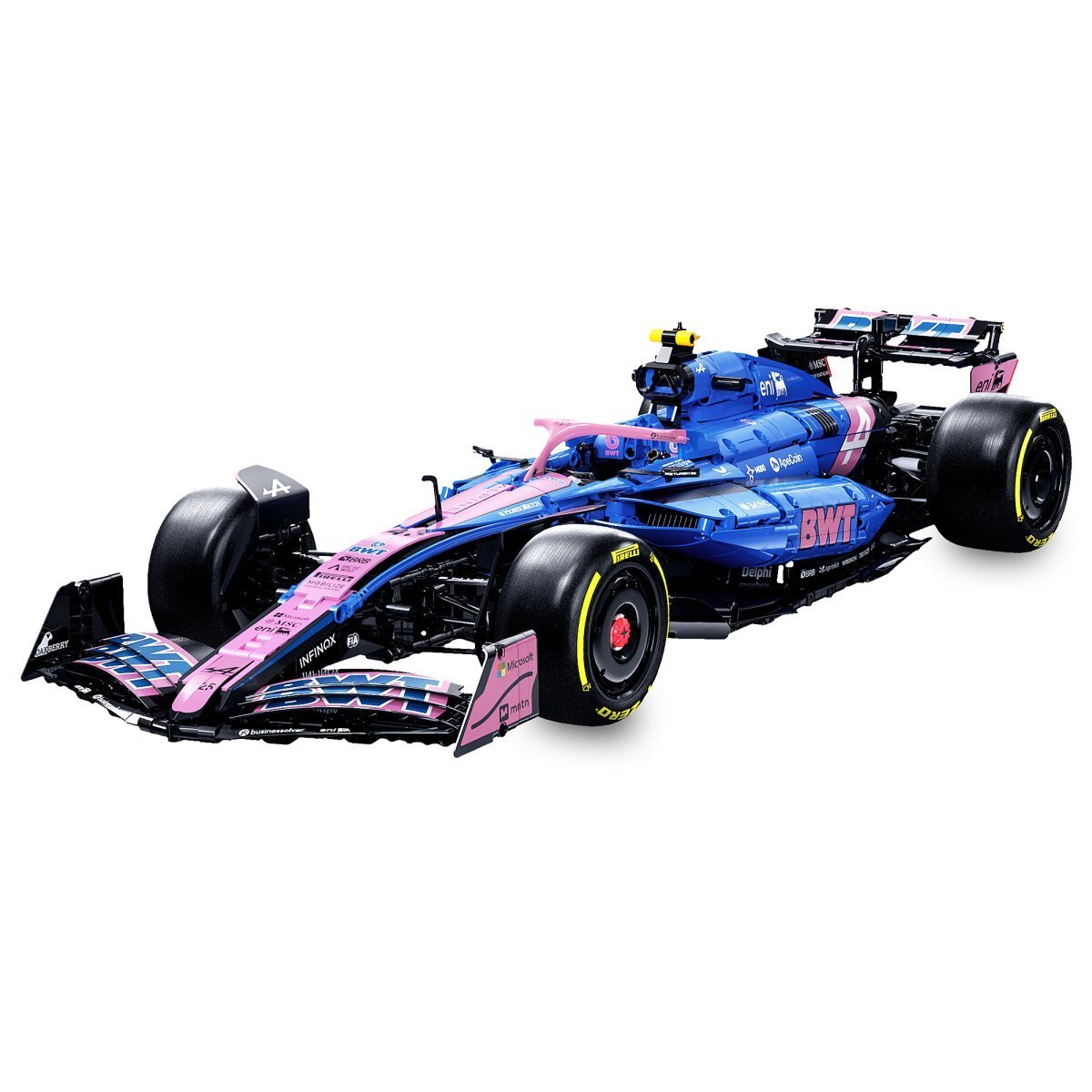 JAMARA CaDA BWT Alpine Formula One™ Team A525 1:8 blau Bricks ab 14 Jahren JAMARA CaDA BWT Alpine Formula One™ Team A525 1:8 blau Bricks ab 14 Jahren