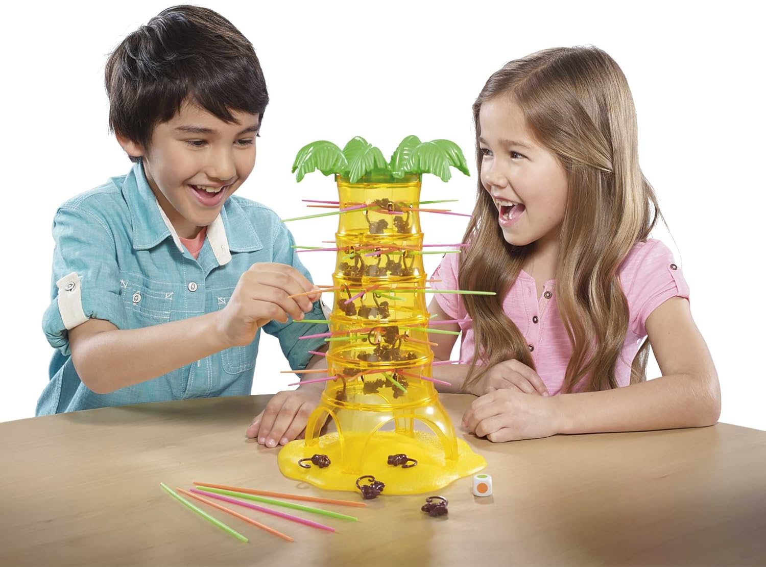 SOS Affenalarm - Das lustige Geschicklichkeitsspiel für die ganze Familie (Mattel 60040009) Person, Junge, Kind, Männlich, Kopf