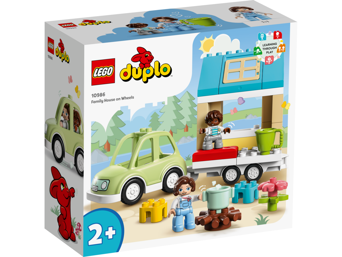 LEGO DUPLO Zuhause auf Rädern 10986 LEGO, DUPLO, Zuhause, auf, Rädern, 10986Person, Auto, Transport, Fahrzeug