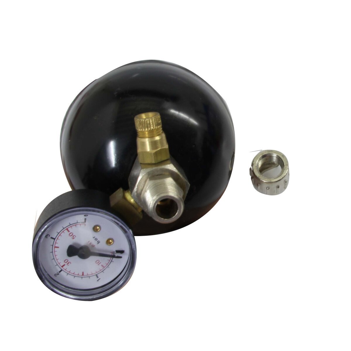 JAMARA Druckausgleichsbehälter mit Manometer u. Druck JAMARA Druckausgleichsbehälter mit Manometer u. Druck