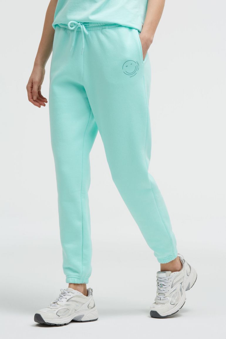 SENSES 602165812 Jogginghose PHOE: NIX mit Print, Damen, Türkis SENSES 602165812 Jogginghose PHOE: NIX mit Print, Damen, Türkis
