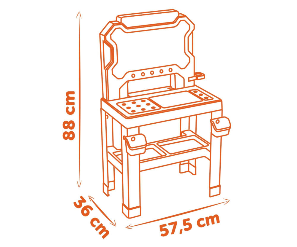 Smoby Smoby Black+Decker Werkbank