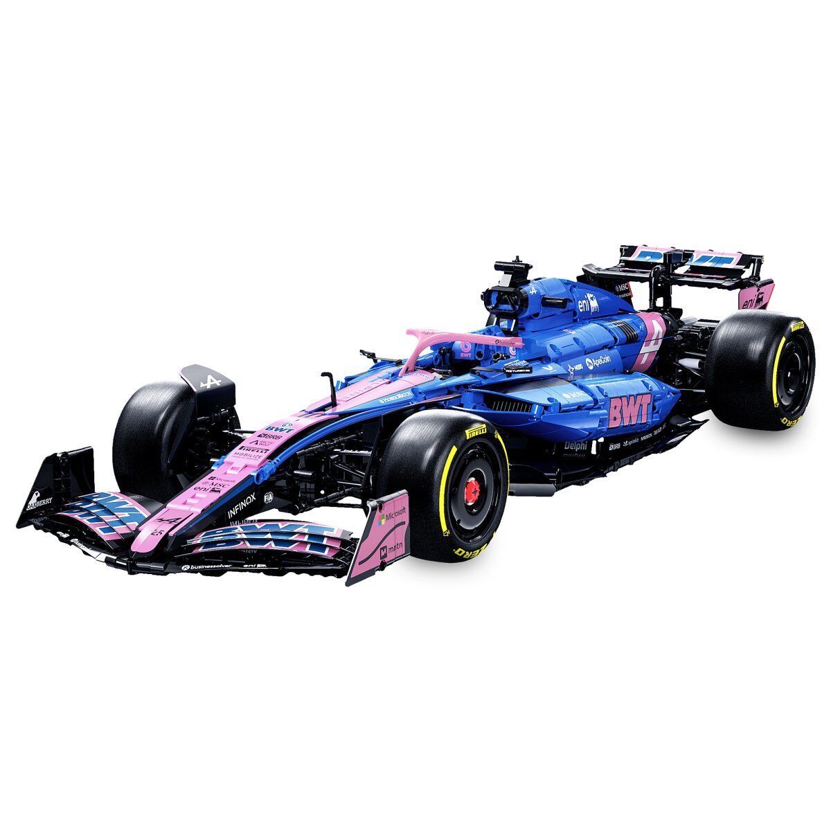 JAMARA CaDA BWT Alpine Formula One™ Team A525 1:8 blau Bricks ab 14 Jahren JAMARA CaDA BWT Alpine Formula One™ Team A525 1:8 blau Bricks ab 14 Jahren