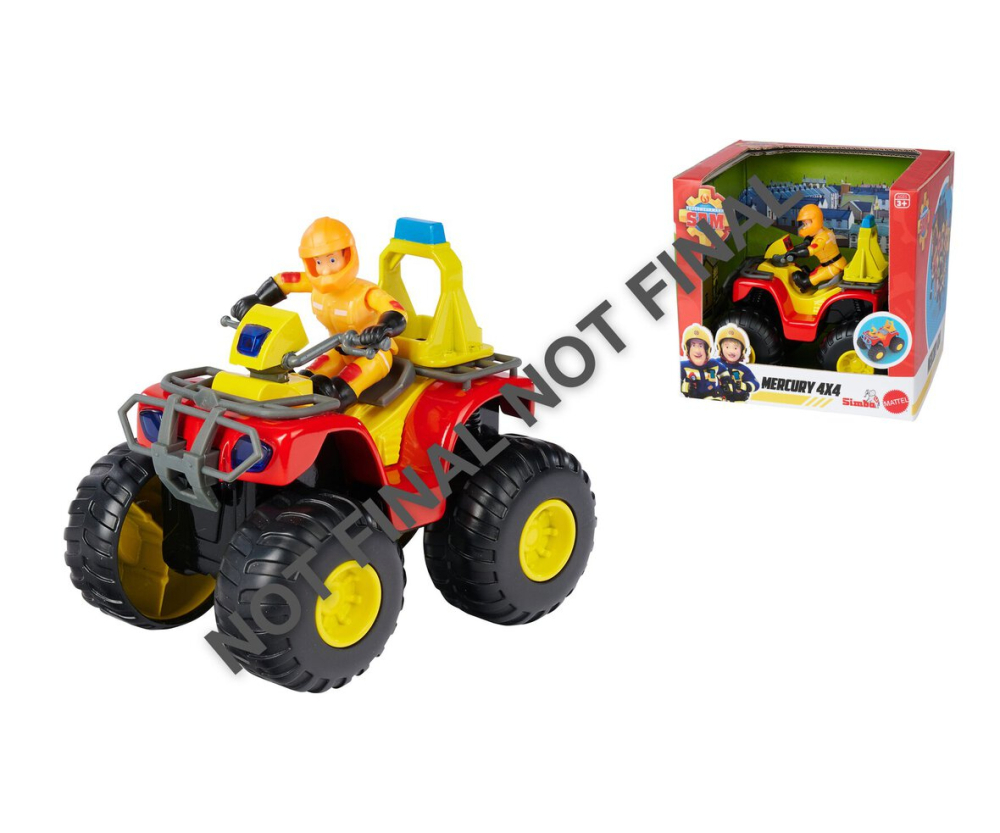 Simba Sam 4x4 Mercury mit Sam Figur Simba Sam 4x4 Mercury mit Sam Figur