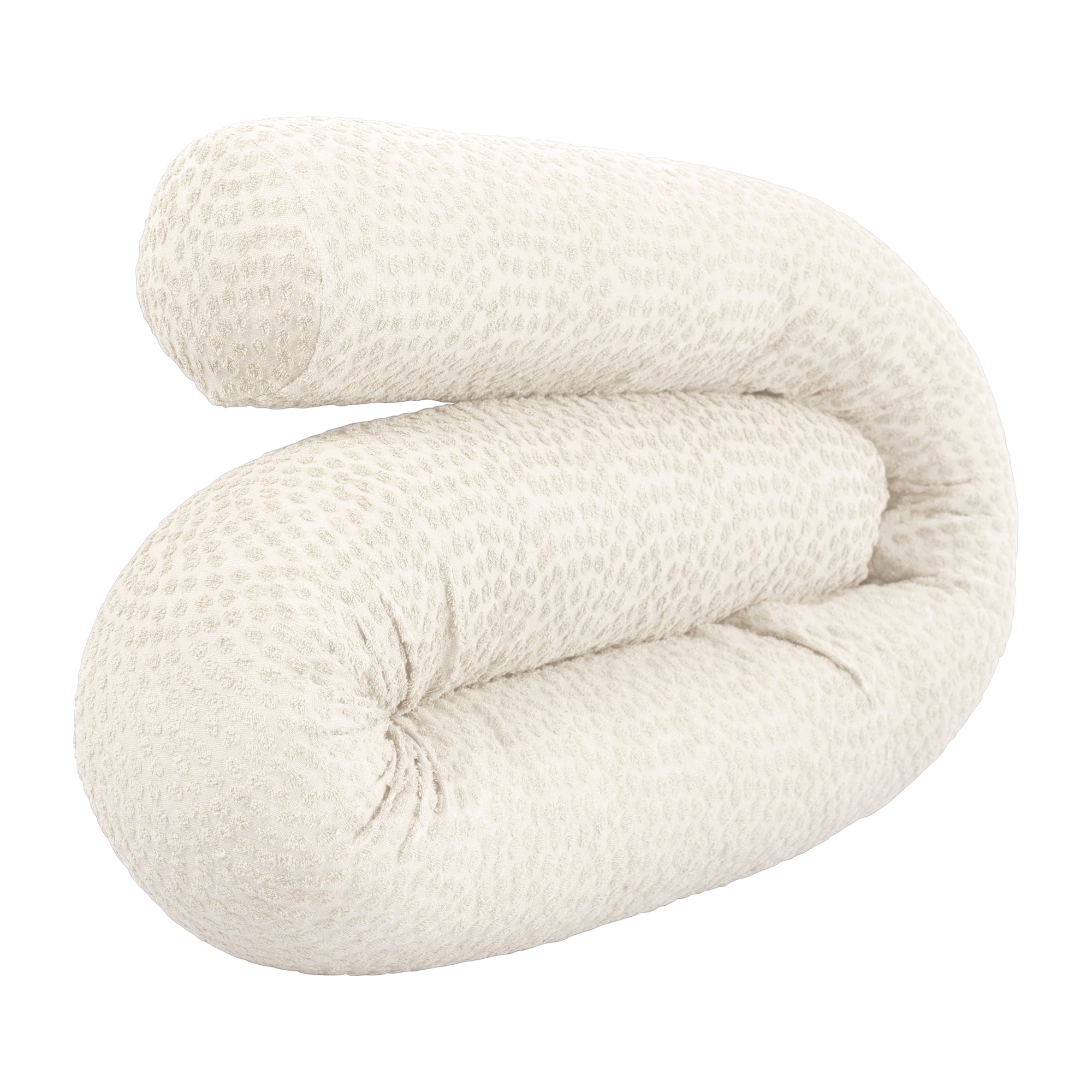 Roba 284100G281 Bettschlange 'Seashells' oyster neutral weiß – Babynester - Bild 2 Roba 284100G281 Bettschlange 'Seashells' oyster neutral weiß – Babynester - Produktbild 2