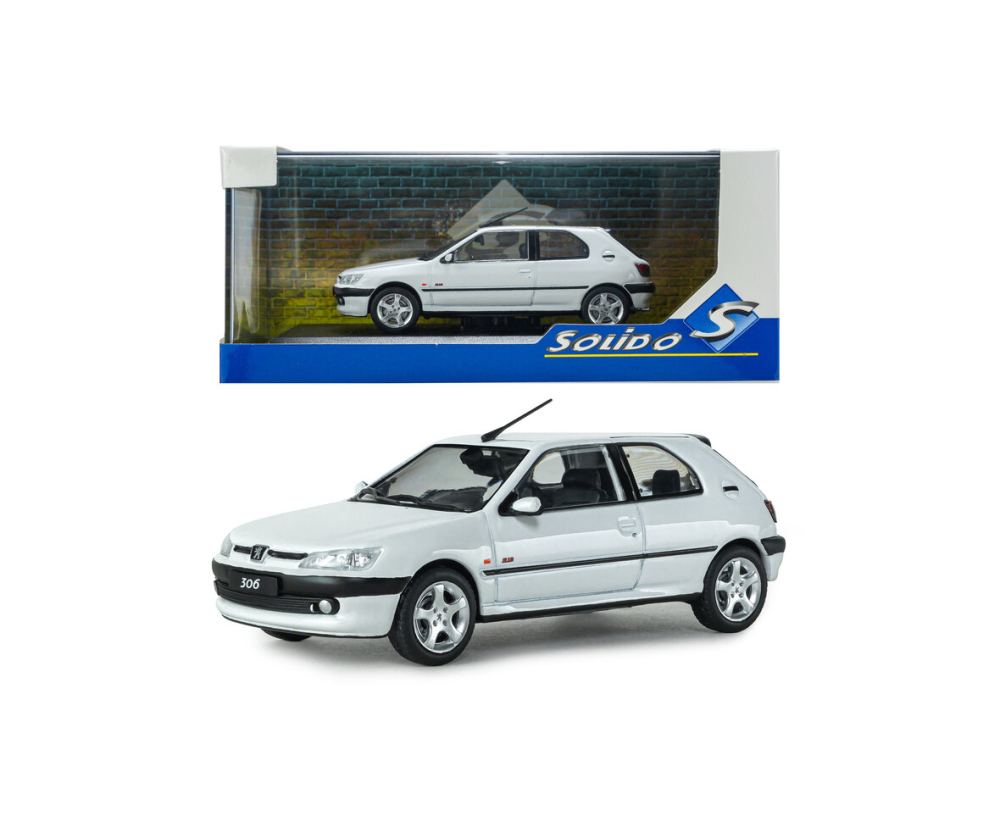 Solido 1:43 Peugeot 306 S16 weiss Solido 1:43 Peugeot 306 S16 weiss