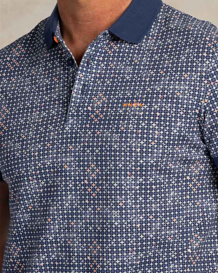 NZA 26CN103NS Poloshirt - Navy Blau - Bild 6