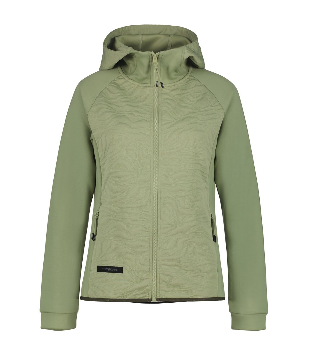 ICEPEAK 954734432I AMBERG Kapuzenjacke Damen Grün Gr. L ICEPEAK 954734432I AMBERG Kapuzenjacke Damen Grün Gr. L