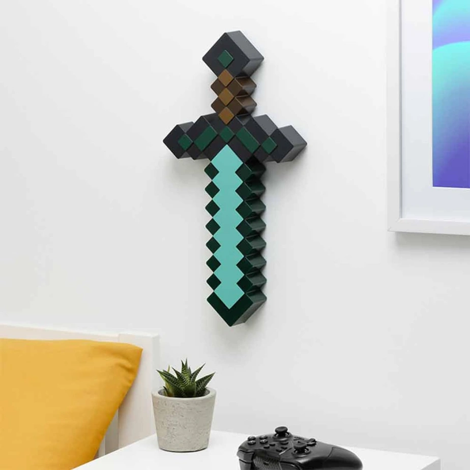 Minecraft™ Diamantschwert Licht (Lampe) Minecraft™ Diamantschwert Licht (Lampe)