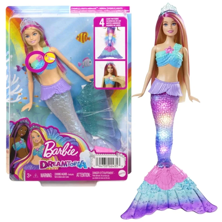 Barbie, Zauberlicht, Mee, Malibu, Puppe, HDJ36