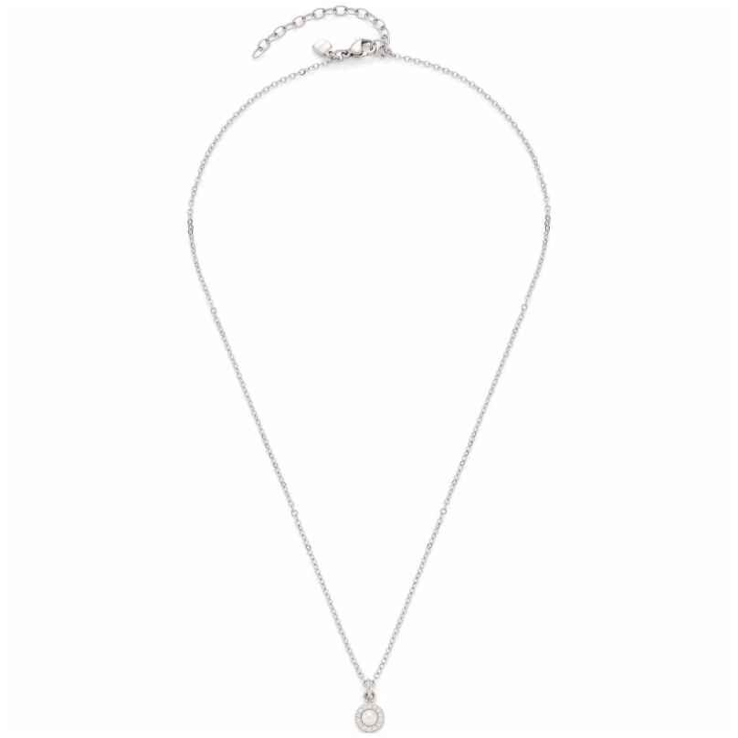 Leonardo 23346 Halskette, Isa, Glitzer Weiß Zubehor, Schmuck, Halskette, Anhänger