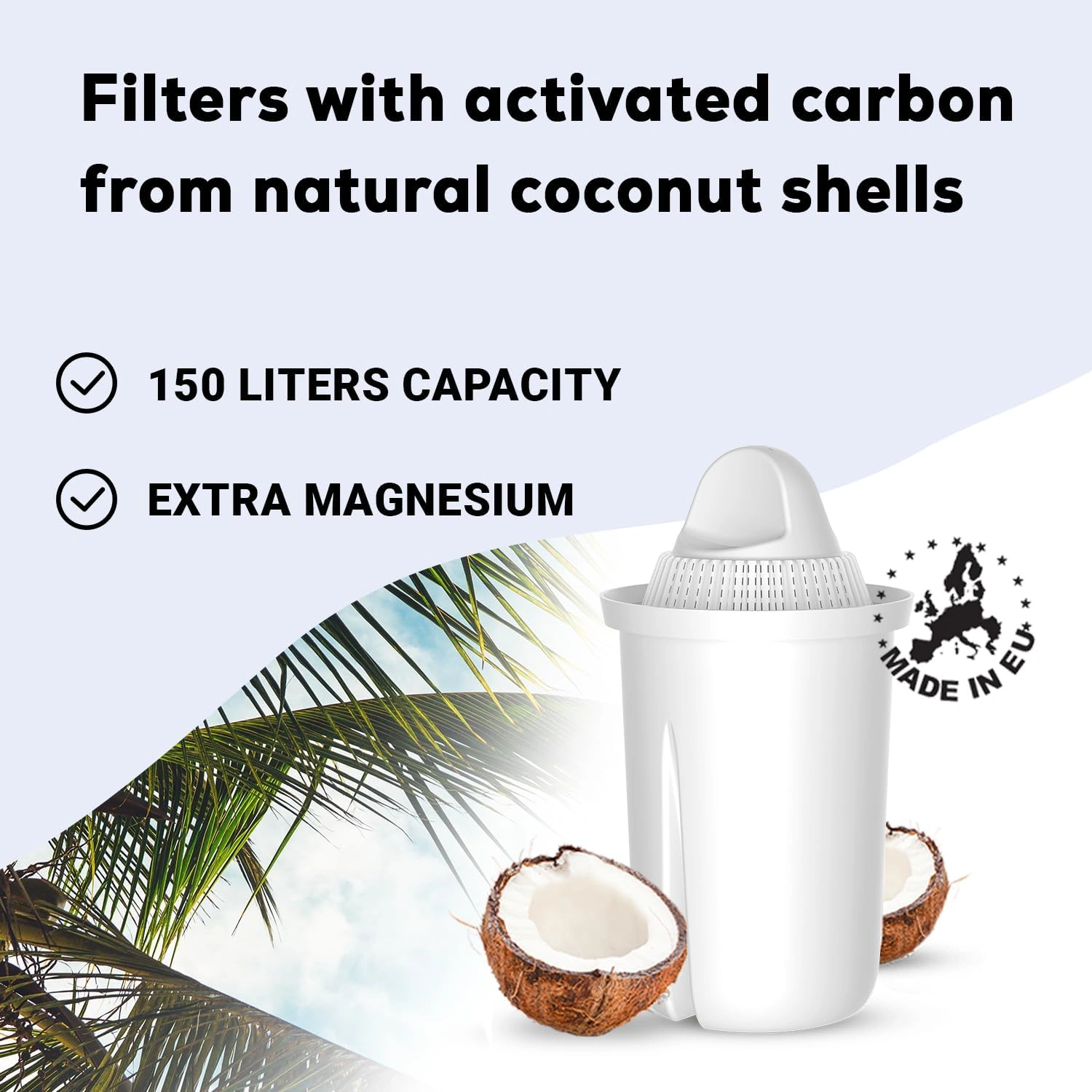 PEARLCO 280309 Classic Wasserfilter Kartuschen – 3er Pack – kompatibel mit Brita Classic PEARLCO 280309 Classic Wasserfilter Kartuschen – 3er Pack – kompatibel mit Brita Classic