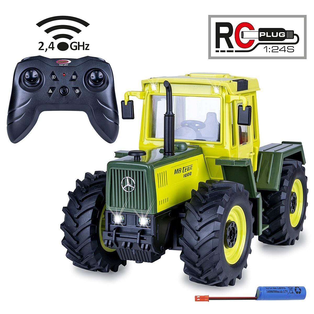 JAMARA Mercedes-Benz MB-trac 1000 1:24S-Plug 2,4 GHz ab 6 Jahren JAMARA Mercedes-Benz MB-trac 1000 1:24S-Plug 2,4 GHz ab 6 Jahren