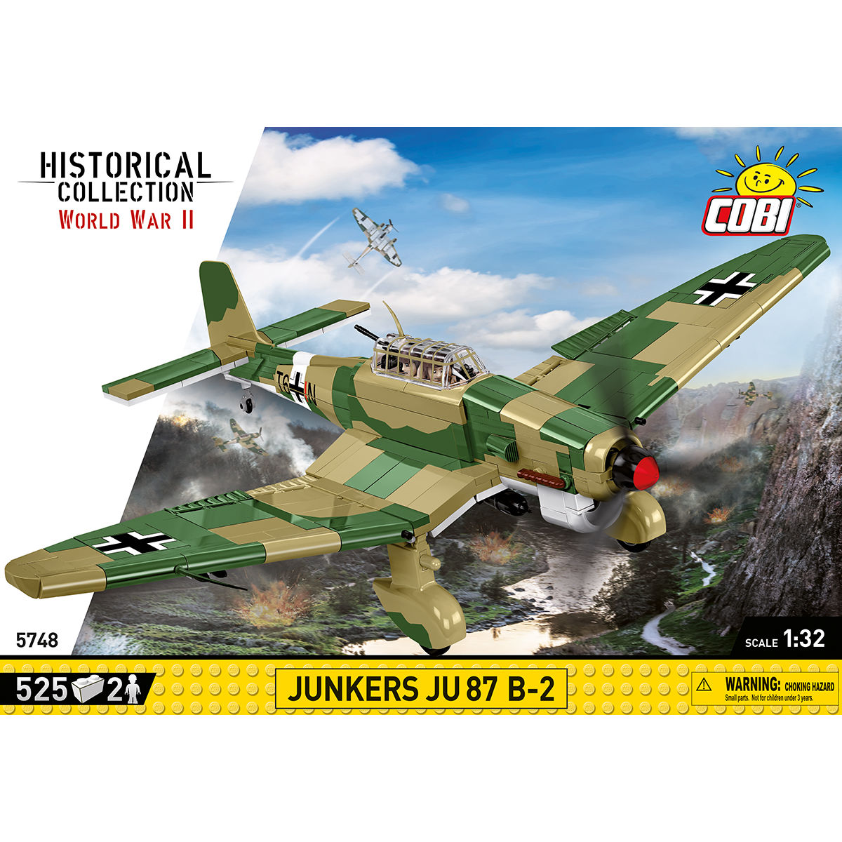COBI 5748 - Junkers JU 87 B-2 SCALE 1:32 - Bild 3 COBI 5748 - Junkers JU 87 B-2 SCALE 1:32 - Bild 3