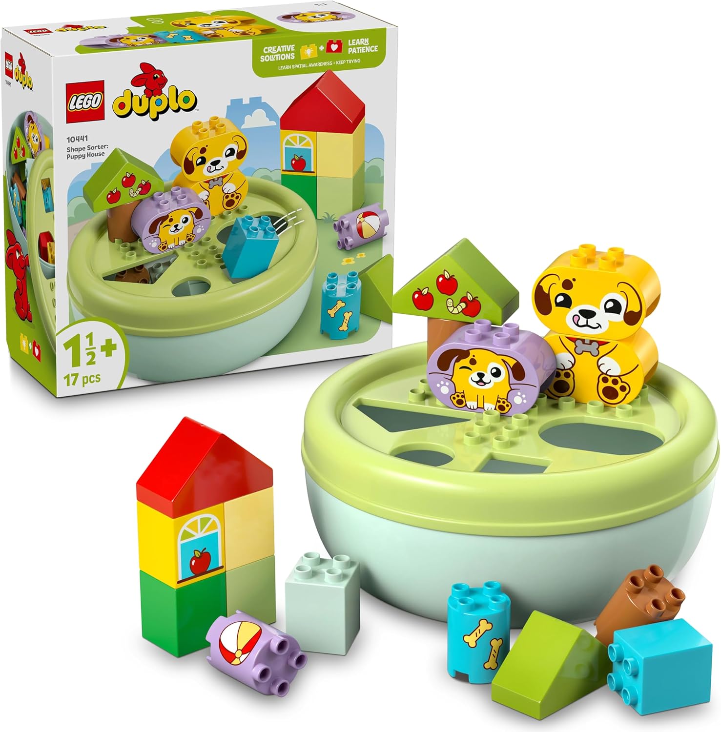LEGO® DUPLO Formsortierer: Welpenhaus 10441 