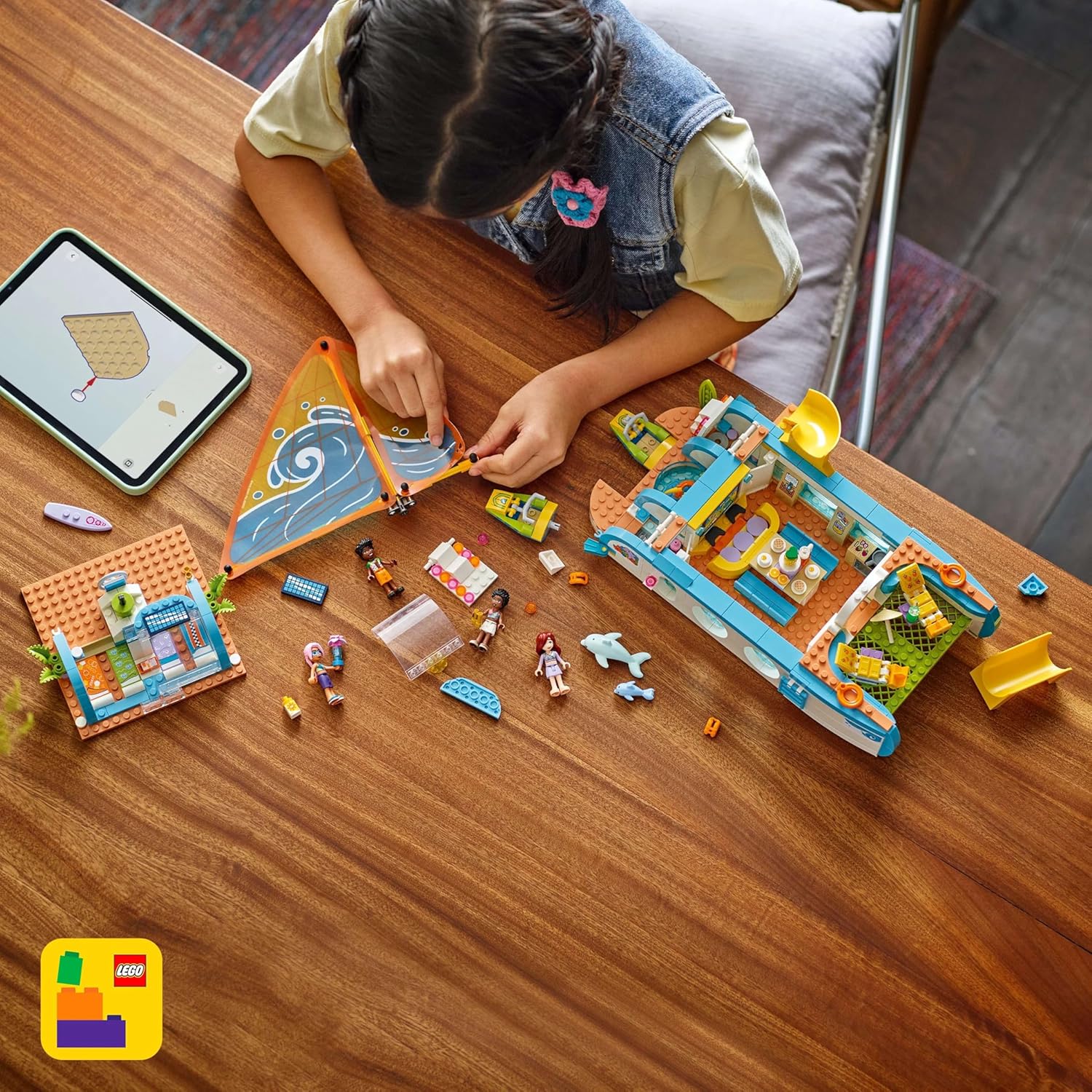LEGO® Friends 42664 Segelabenteuer Person, Spielzeug