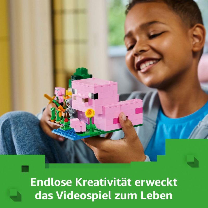 LEGO® Minecraft™ 21268 Das Babyschwein-Haus