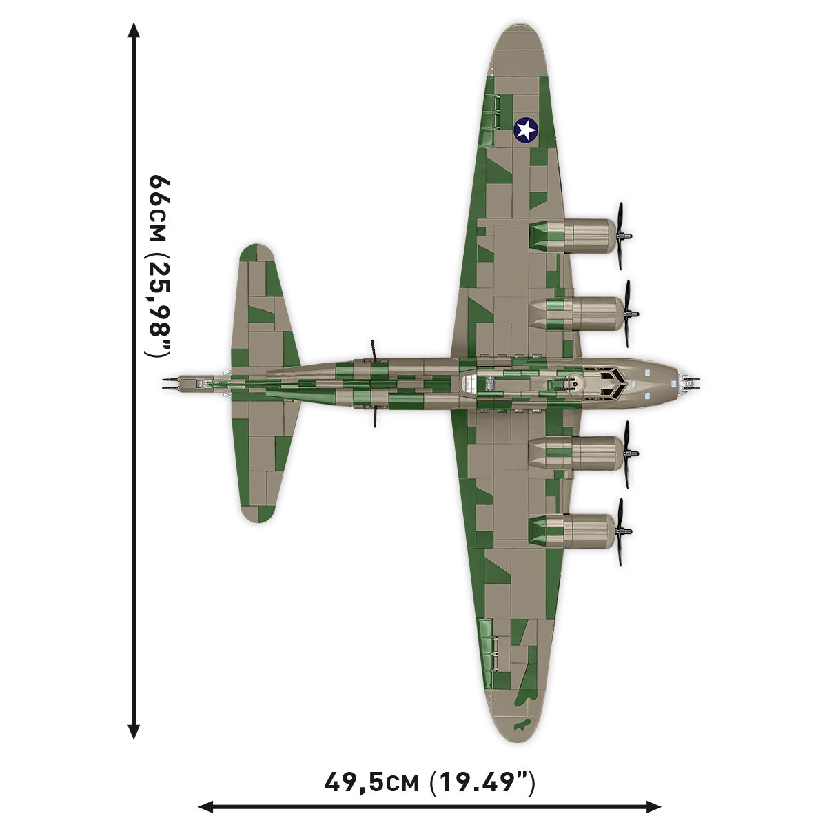 COBI 5749 - BOEING B-17F FLYING Fortress Memphis - Bild 12 COBI 5749 - BOEING B-17F FLYING Fortress Memphis - Bild 12