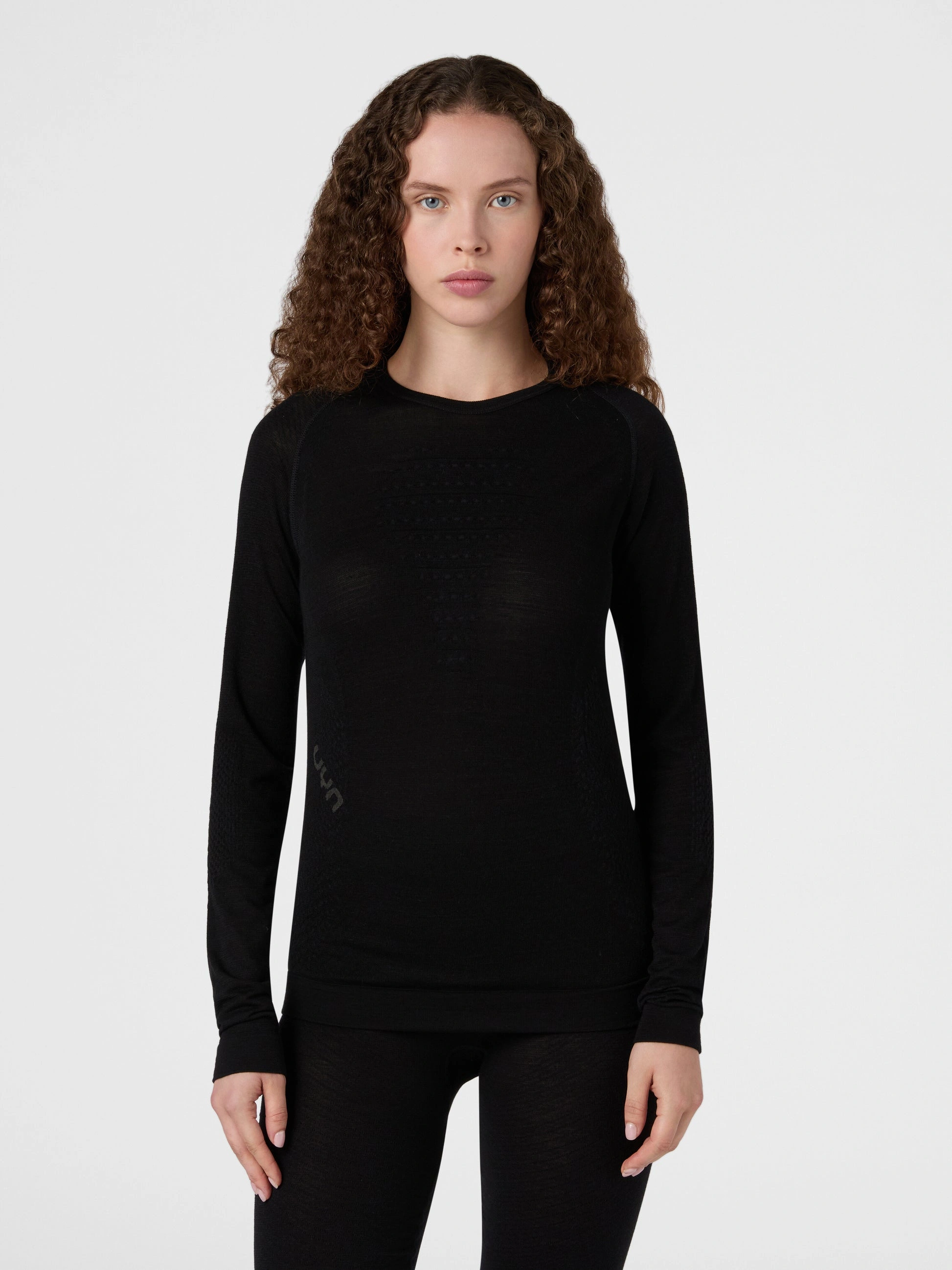 UYN Damen Fusyon Biotech Underwear Shirt Long Sleeve U100420B000 - Schwarz GR. L/XL