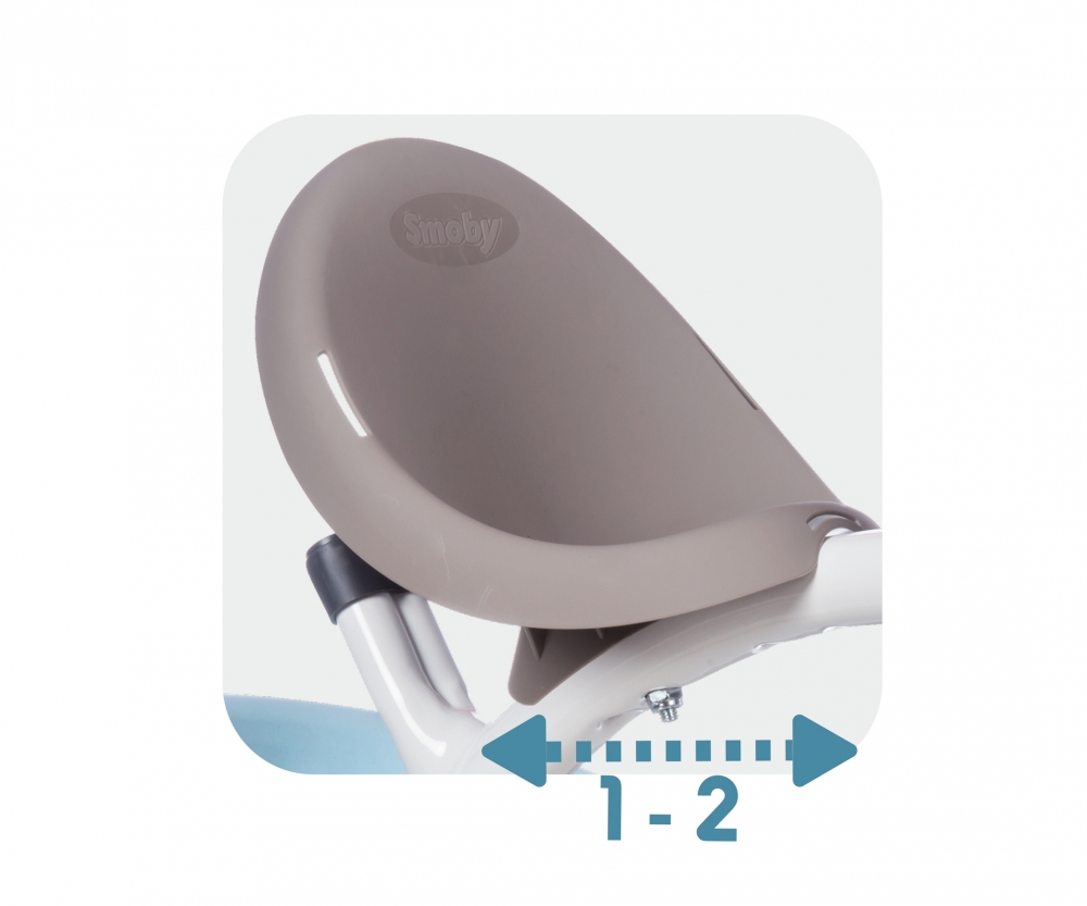 Smoby Smoby Dreirad Baby Balade Plus Blau Smoby Smoby Dreirad Baby Balade Plus Blau
