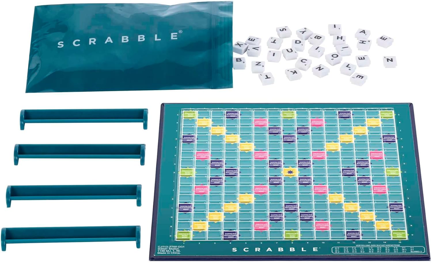 Scrabble Kompakt - Reiseversion des beliebten Wortspiels (CJT13)
