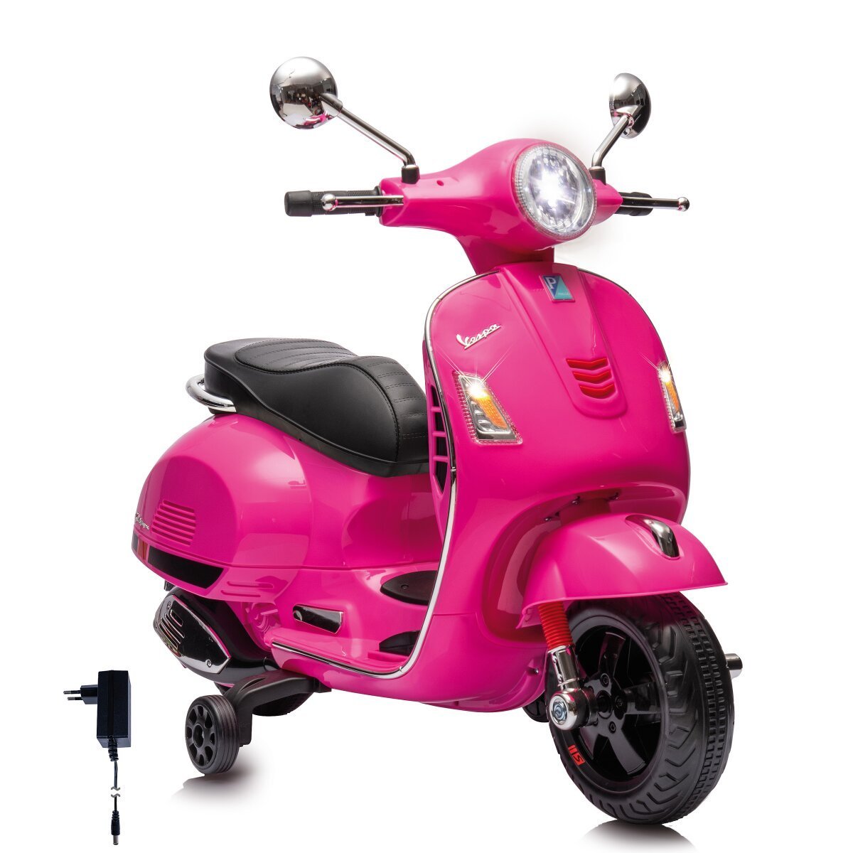 JAMARA Ride-on Vespa GTS 125 pink Li-Power 12.6 ab 3 Jahren