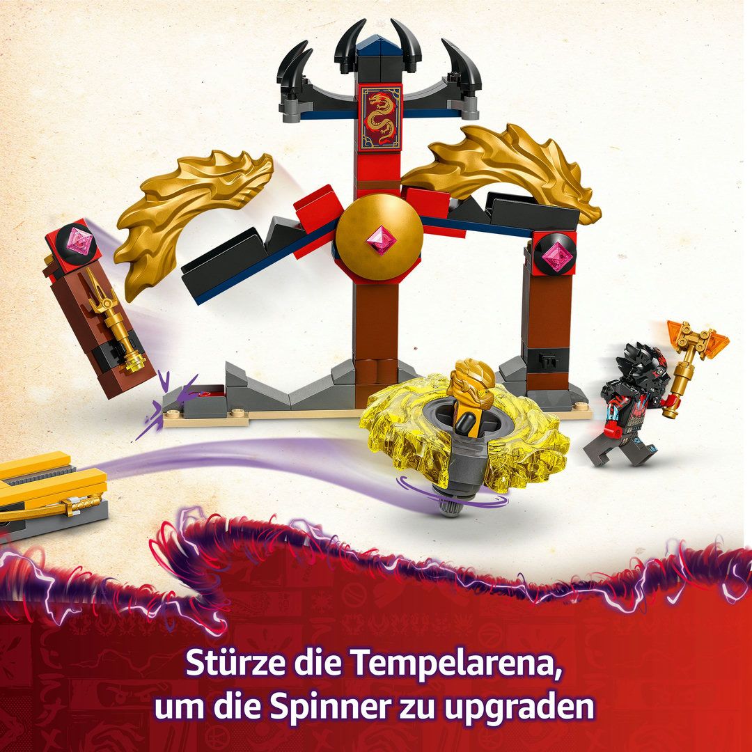 LEGO® NINJAGO® Drachen-Spinjitzu Battle Pack 71826 Werbung, Spielzeug, Plakat
